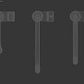Modern Kitchen Faucets In Silver And Black With Curved Design And Sleek Finish