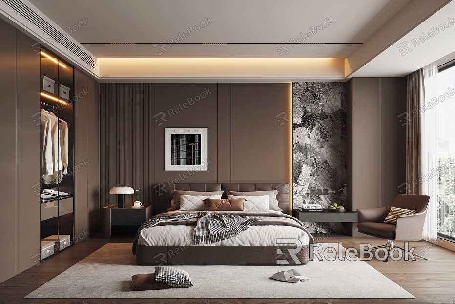 Modern Italian Bedroom model