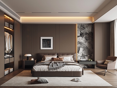 Modern Italian Bedroom model