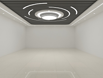 Modern modeling lamp technology sense ceiling 3d model