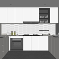 Modern Kitchen 3d model