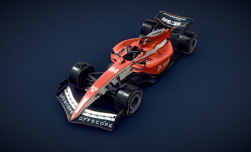 Formula One Racing 3d model