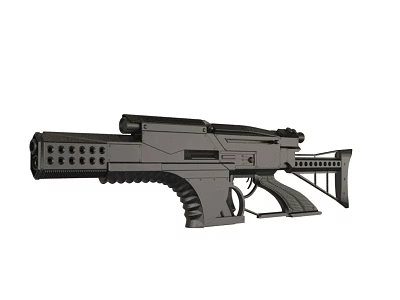 Modern guns. 3d model Modern guns. 3d model