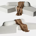 modern edra shaped sofa 3d model
