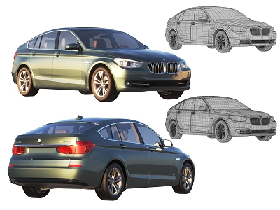 Car BMW Car Sedan BMW 3d model