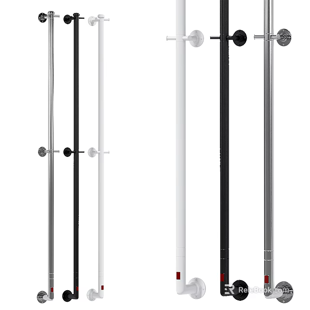 Bathroom Cabinet Rack With Multiple Colors Modern Simple Design Wall Mounted Storage 3d model 