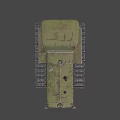 Road roller 3d model