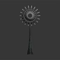 Modern wind power equipment Power generating equipment Power generating equipment Power generating equipment 3d model