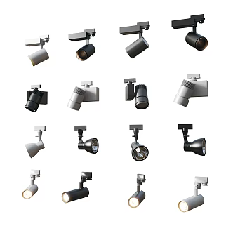 Modern Downlight Spotlight 3d model