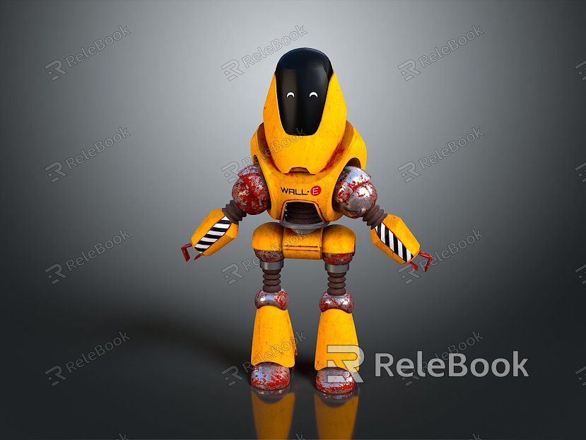 Robot Robot Assistant Small Robot Robot Butler Robot Butler Figure Game Figure model