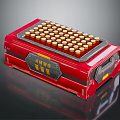 modern bullet pistol bullet 3d model