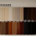 Designer Wooden Flooring Sample Collection With Diverse Color Tones And Textures