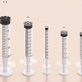 Syringe Medical Devices 3d model