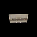 Classical Style Kitchen Cabinets With Carved Details Columns And Marble Countertop