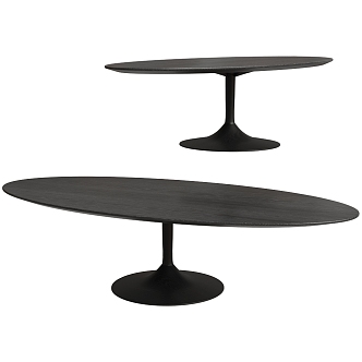 BAXTER Modern Italian Minimalist Dining Table 3d model