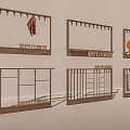 Wooden Hanging Racks For Meat Clothes Drying And Home Storage Solutions