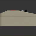 Beige Electrical Switch Panel With Red Control Knobs And Indicator Lights For Home Use