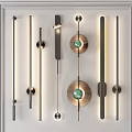 Modern Metal Wall Lamps With Green Glass Balls And Stylish Decorative Design