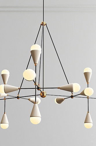 Madison Chandelier 3d model