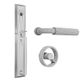 Stylish Decorative Ornament Set Featuring Metal Door Lock Components for Home Decor