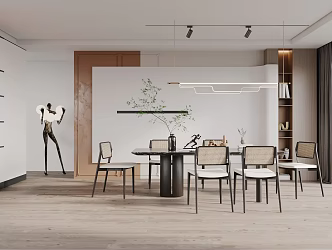 Modern Restaurant 3d model