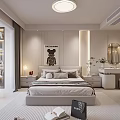 Modern Kids Bedroom Interior With Bed Toys Rug And Study Desk