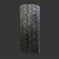 Modern tires car tires 3d model