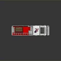 Red And Silver Fire Truck Model With Ladder Detailed Toy Design
