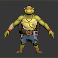 Ninja Turtles Teenage Mutant Ninja Turtles Cartoon Character Cartoon Ninja Turtles Animation Ninja Turtles 3d model