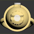 Modern laser pointer laser pointer laser irradiator 3d model