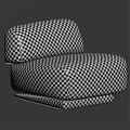 Modern Leisure Accent Chair With Soft Fabric And Multiple Color Options