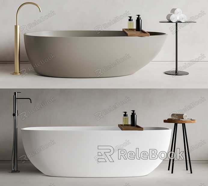 Modern Bathtub Bathtub Combo model