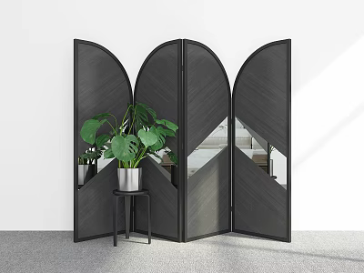 Modern Screen 3d model