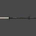 Japanese Knife 3d model