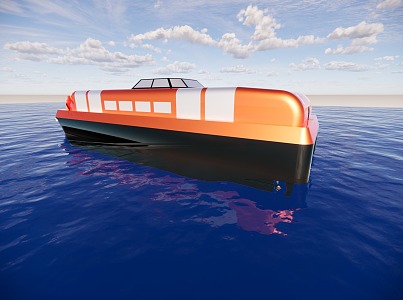 Lifeboat Yacht 3d model