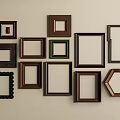 Decorative Picture Frames In Various Shapes And Designs For Wall