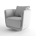 Fendi Casa Julie armchair 3d model