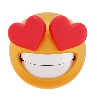 Modern Cartoon Expression Animation Expression 3d model