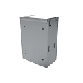Sturdy Industrial Metal Frame With Mounting Holes And Equipment Enclosure