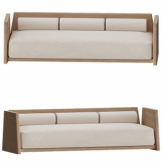 Sofa Multi-Person Sofa Casual Sofa 3d model