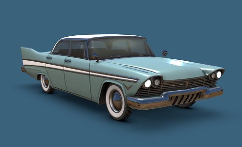 Plymouth Belvedil car 3d model