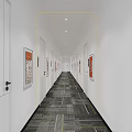 Modern Office Interior Design With Executive Desk Ergonomic Chairs And Stylish Bookshelves