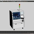 Labeling machine virtual simulation demonstration animation SMT production line 3d model