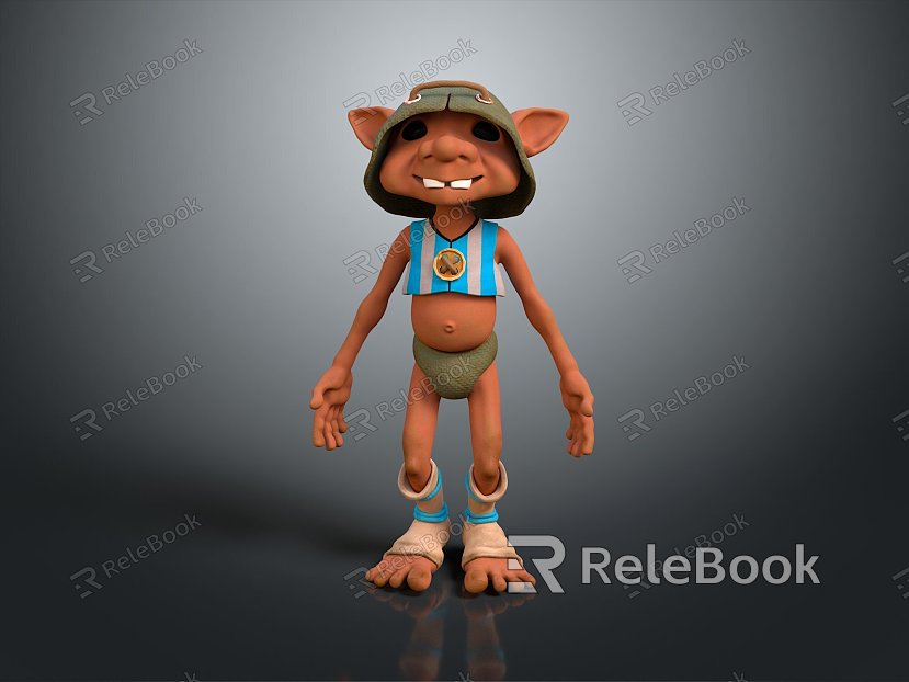 Cartoon Characters Cartoon Animals Cartoon Small Animals Game Characters Virtual Characters Anime Characters Cartoon Elves model