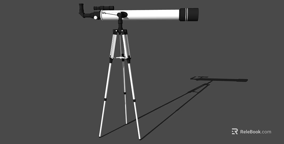 Professional Commercial Telescope Equipment with Stable Tripod Stand and Durable Structure 3d model 