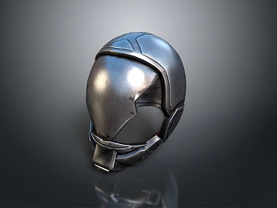 Sci-Fi Helmet Alien Helmet-Helmet High Tech Helmet Game Helmet 3d model