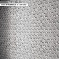 Decorative Circular Components Arranged in Uniform Pattern on Wall Surface