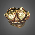 Handwoven Natural Fiber Storage Basket for Home Organizing with Textured Design and Durable Structure