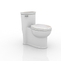 Modern Bathroom Supplies Toilet Smart Toilet Toilet 3d model