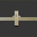 Wooden Household Item Design With Cross Connected Wooden Bars And Smooth Surface